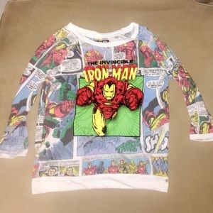 Iron man comic top